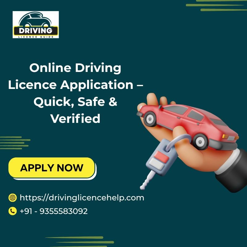 Online Driving Licence Application – Quick, Safe & Verified