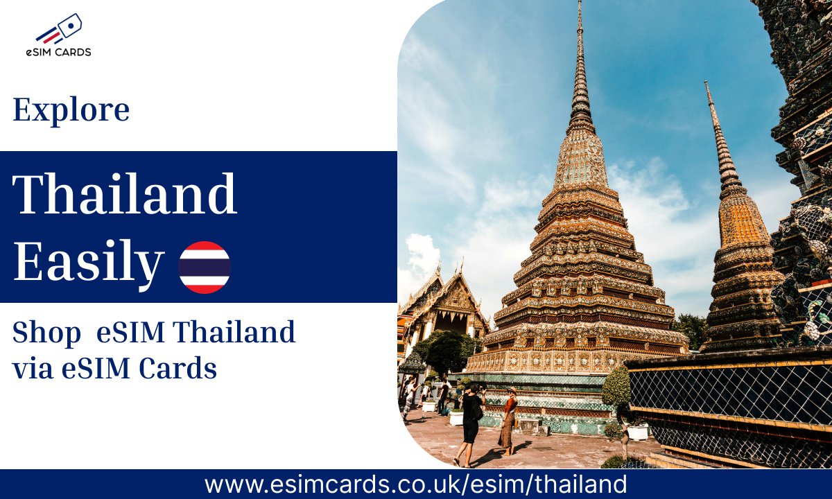 Buy eSIM Thailand from eSIM Cards – Fast, Easy & Reliable Travel Connectivity