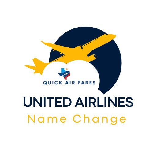 United Airlines Name Change Help & Quick Booking Alteration Services