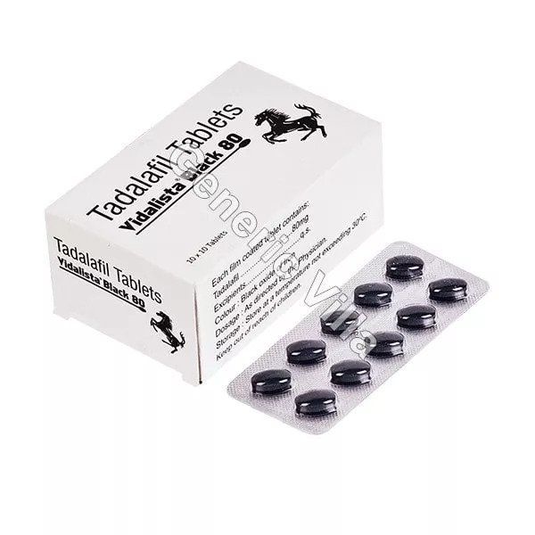 Buy Vidalista Black 80 mg Online | Genericvilla