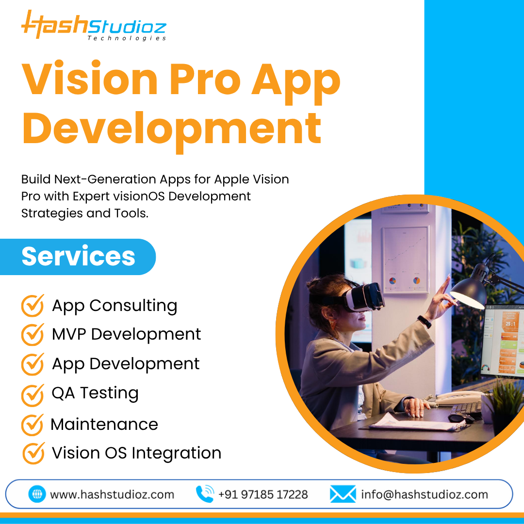 Experience Innovation with Vision Pro App Development