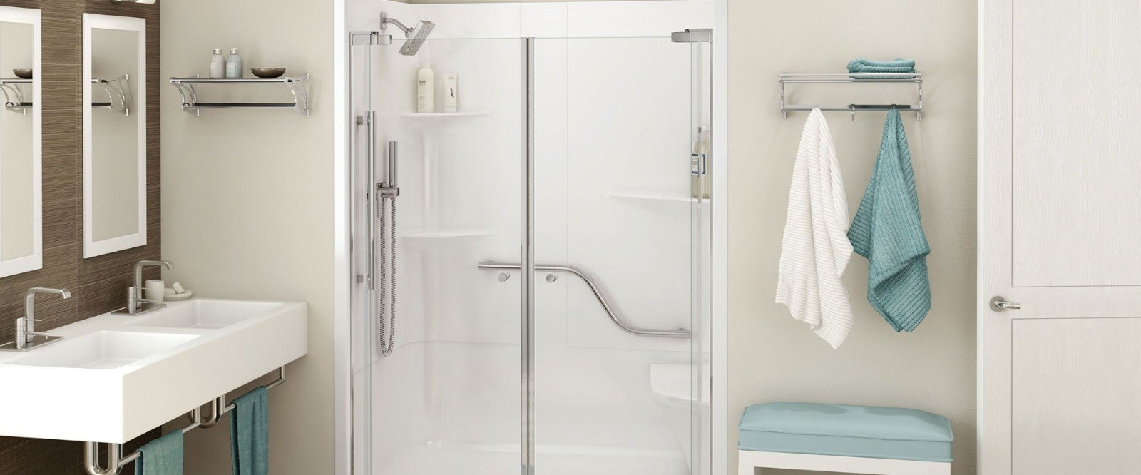 Modern Elegance Wall-Hung Toilet Cubicles