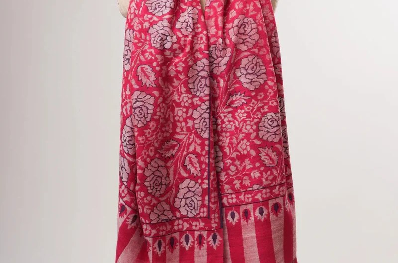 Authentic Kani Pashmina Stole from Kashmir