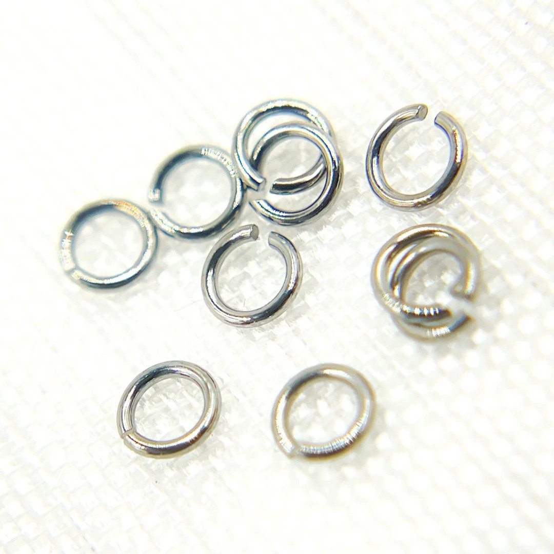 Durable Silver Jump Rings for Professional Jewelry Designers