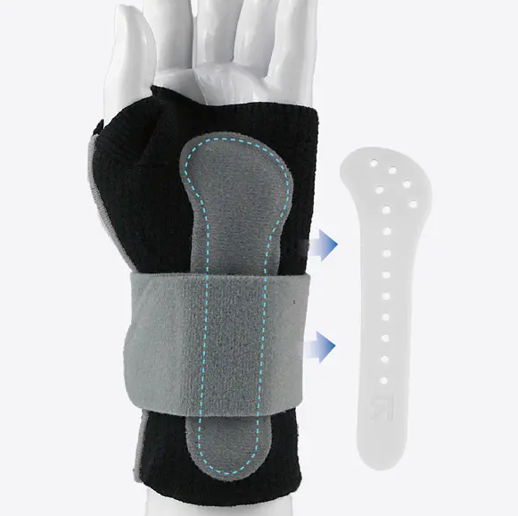 Flat Knitting Palm Brace with Dual-Line Support Bar