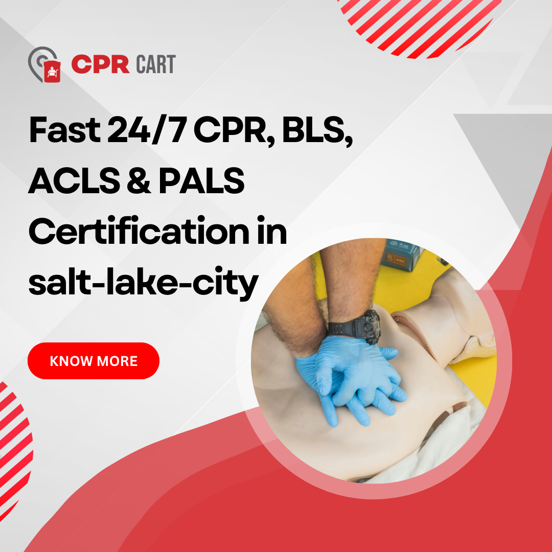 Same-Day CPR Card Pickup | CPR Cart Salt Lake City
