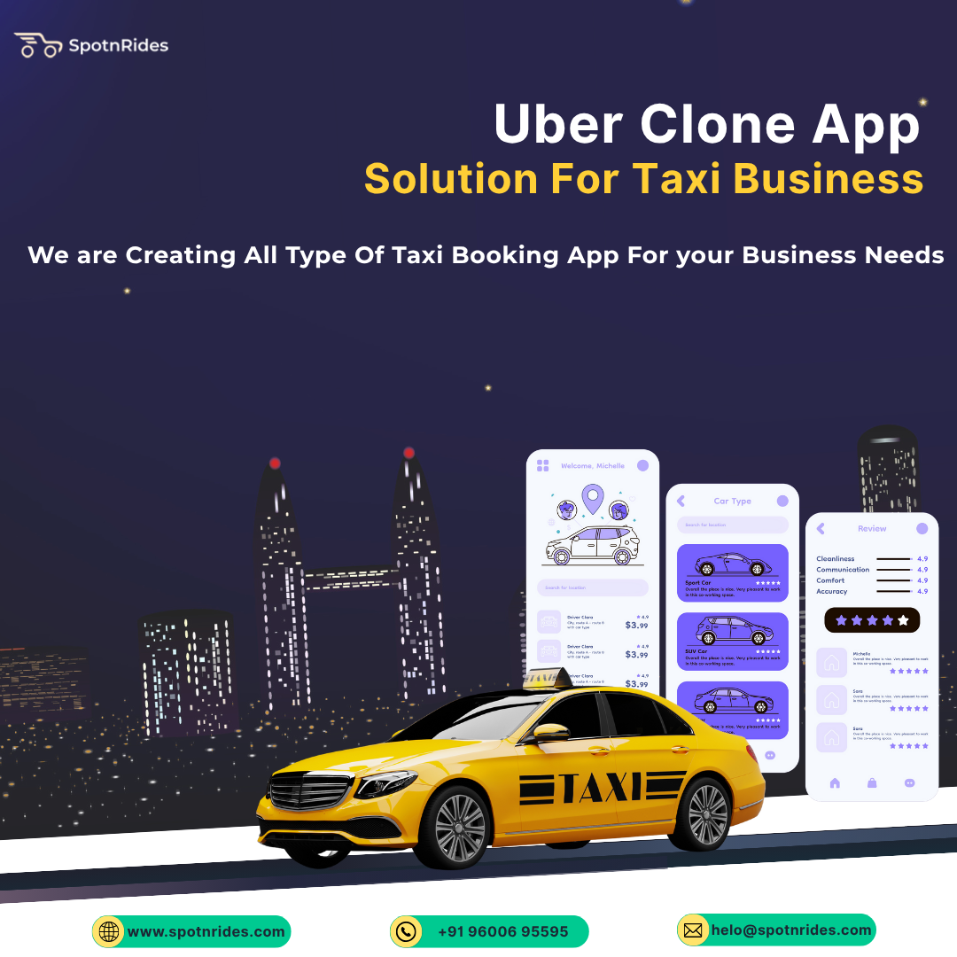 Boost Your Ride-Hailing Business with Our Uber Clone Solution