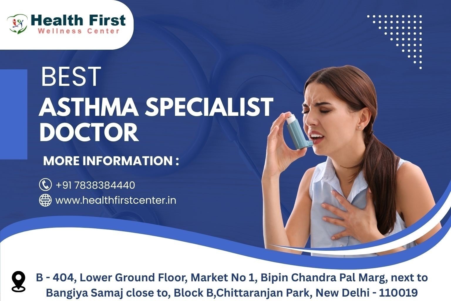 Trusted Asthma Specialist: Dr. Sanchayan Roy in Delhi