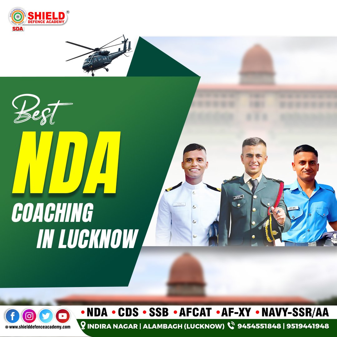 Best NDA coaching in Lucknow | Shield Defence Academy
