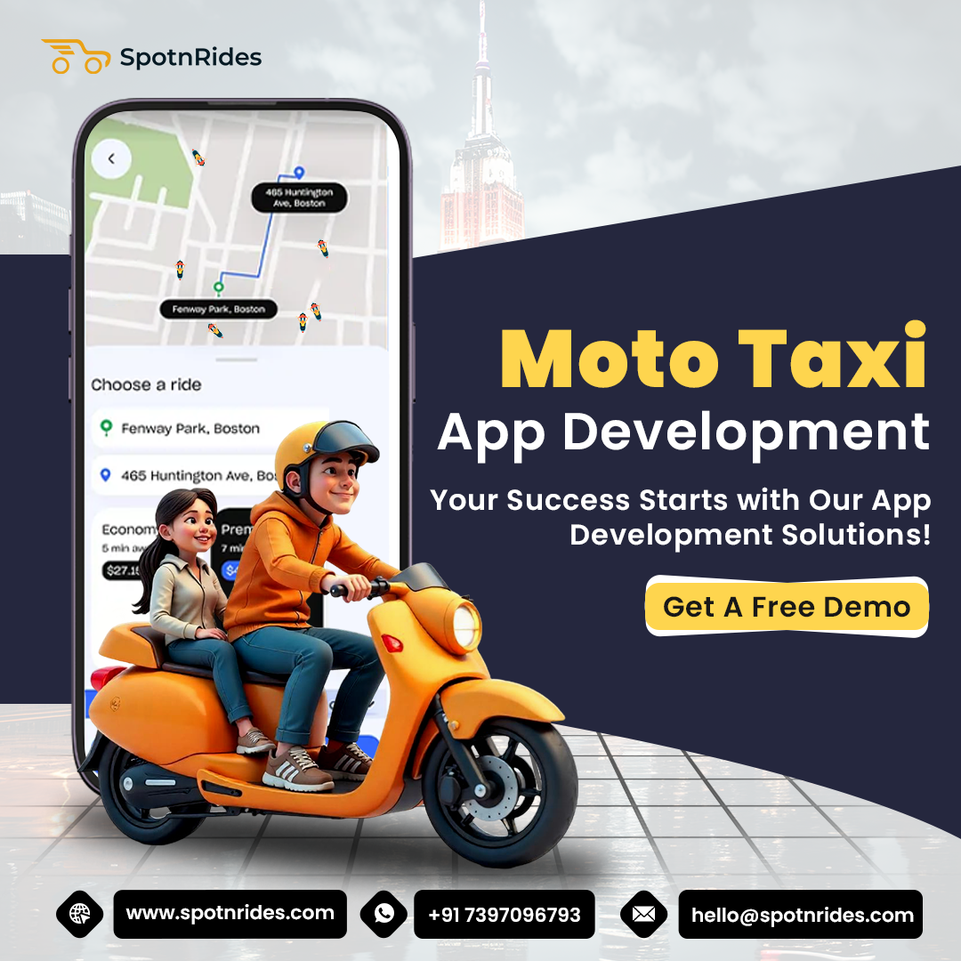 Build a Smart Bike Taxi App with SpotnRides