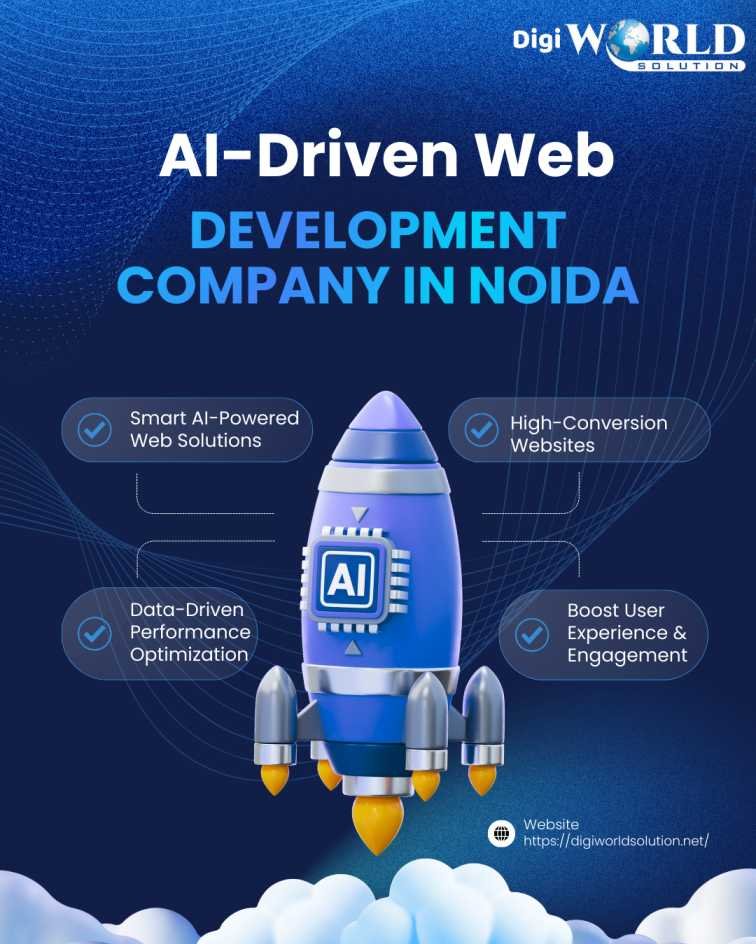 AI-Driven Web Development Company in Noida for High-Conversion Websites