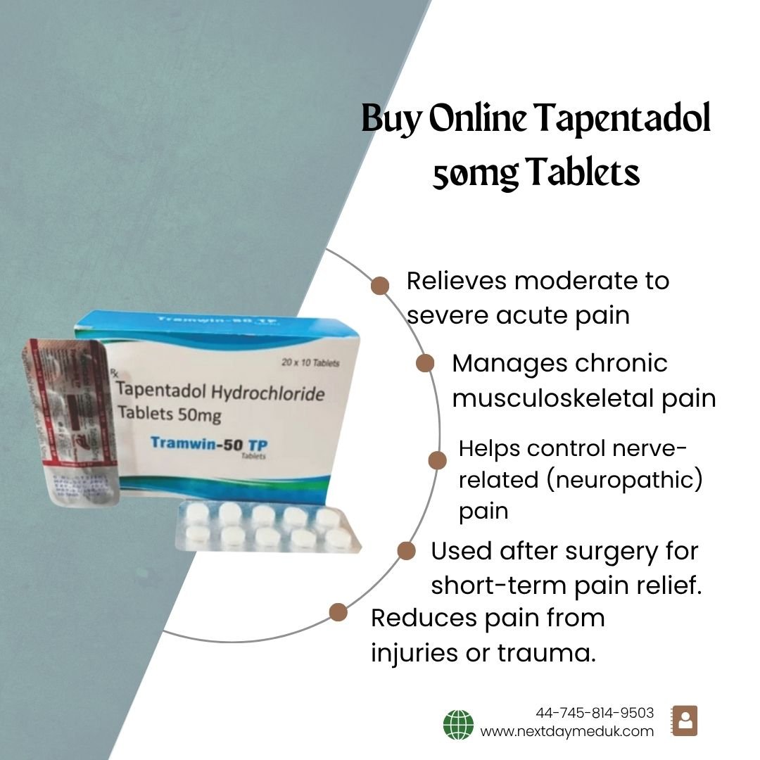 Tapentadol 50mg Tablets