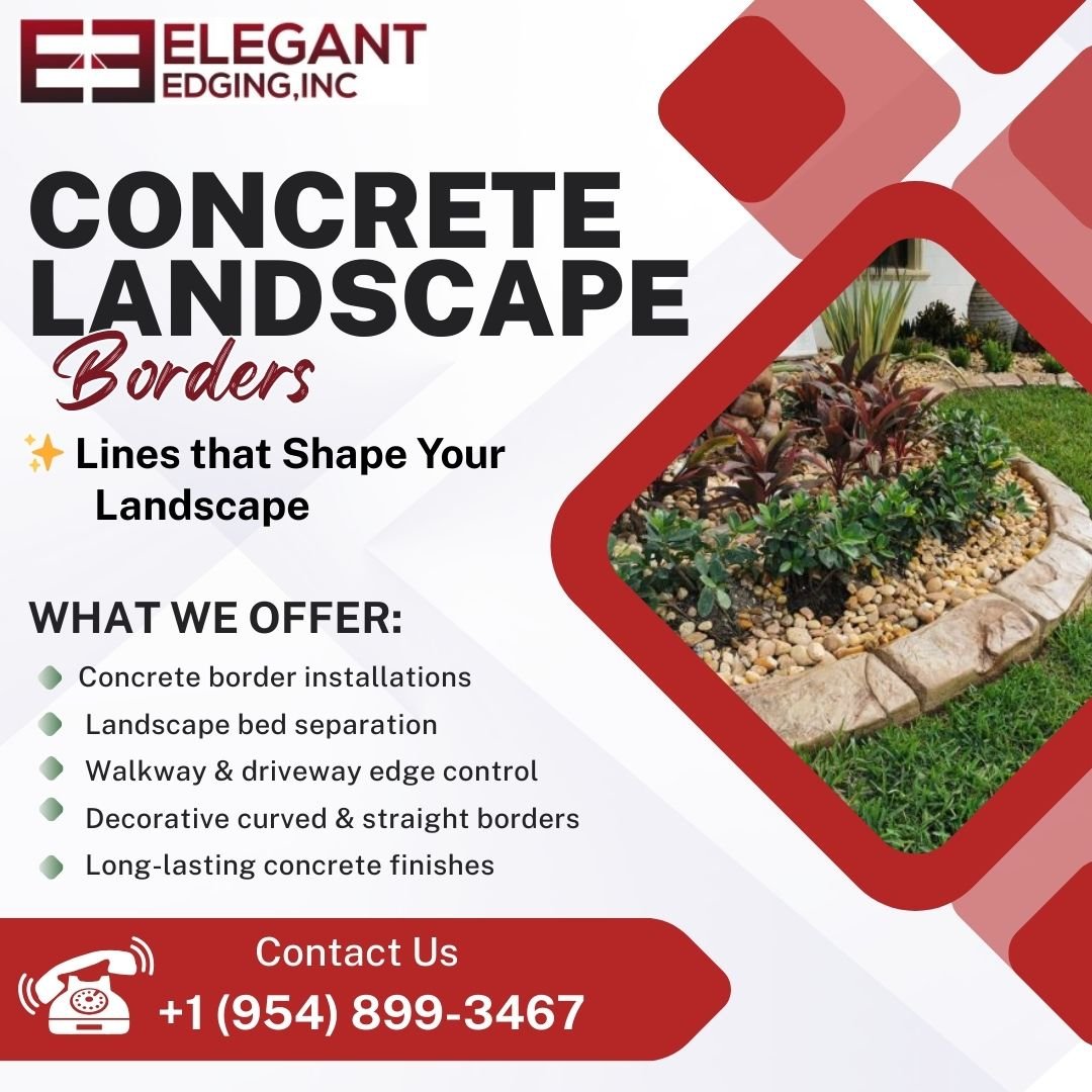 Landscape Borders Near Melbourne, FL