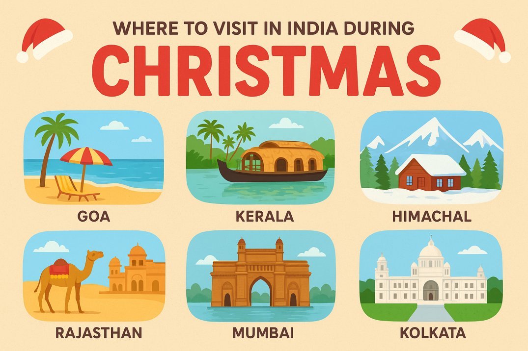 Discover India’s Best Christmas Destinations for a Magical Holiday