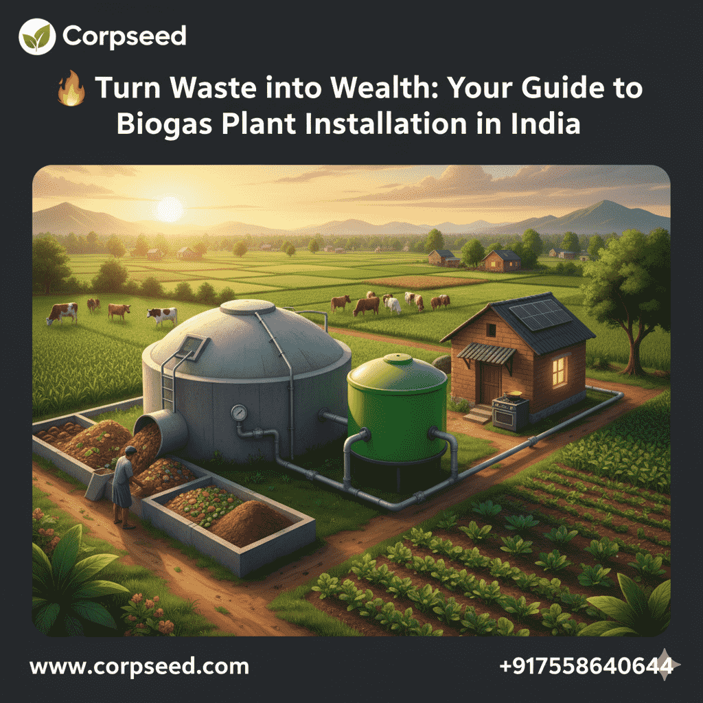 Set Up Your Biogas Plant Today – Transform Waste into Fuel