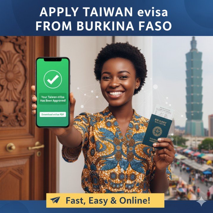 Apply Taiwan eVisa from Burkina Faso
