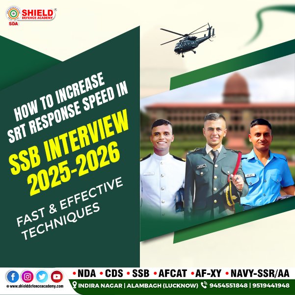SSB Interview 2025–26 – How to Increase SRT Response Speed