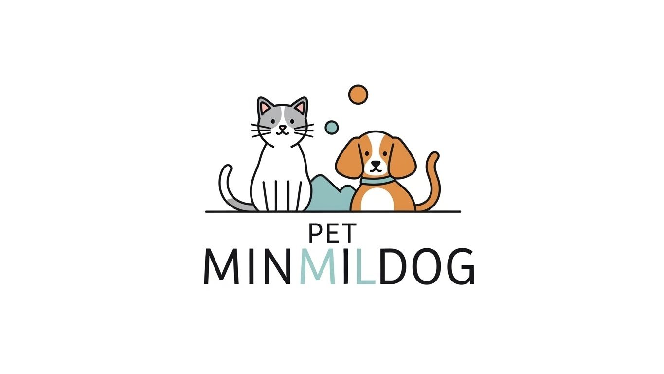 I Will Design Minimalist Pet Cat Dog and Animal Supply Logos