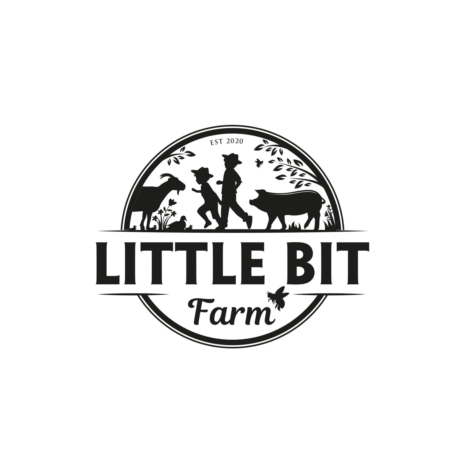 I will do green agriculture landscape and gardening logo design
