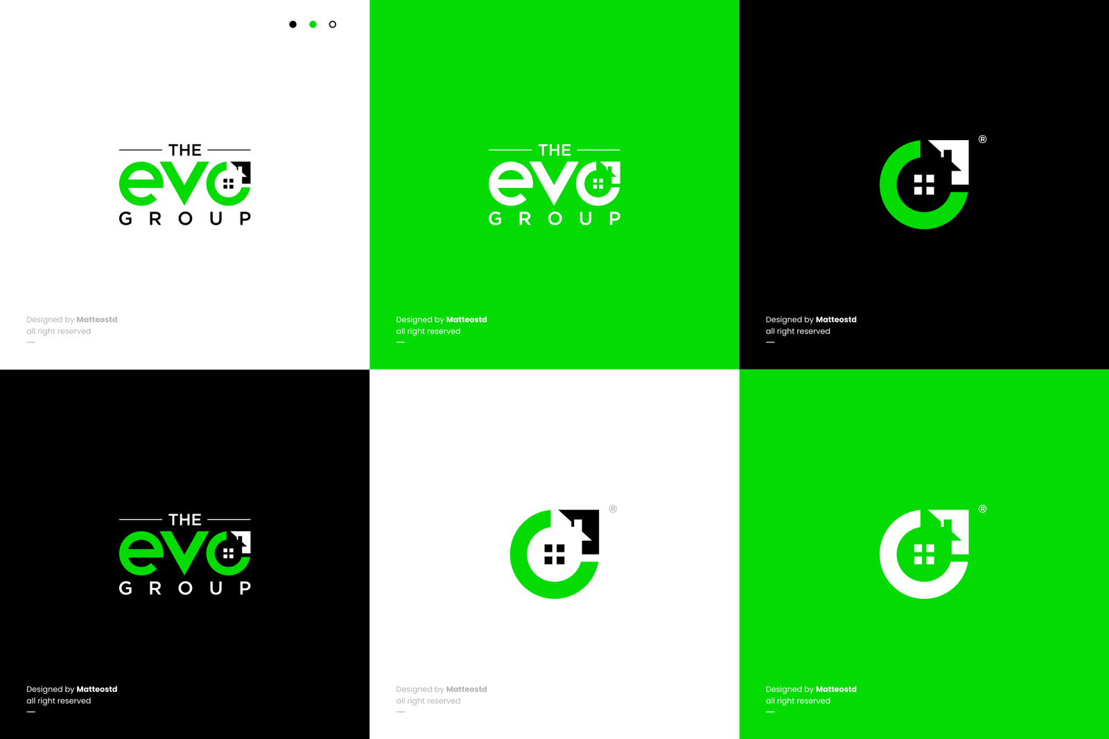 I will do modern finance marketing consulting and cpa logo