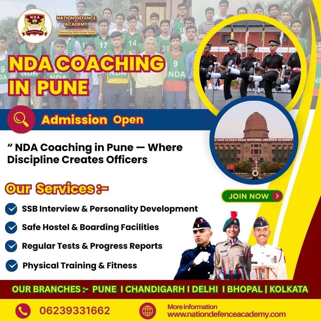 Pune’s #1 NDA Hub: Nation Defence Academy Leads with Results