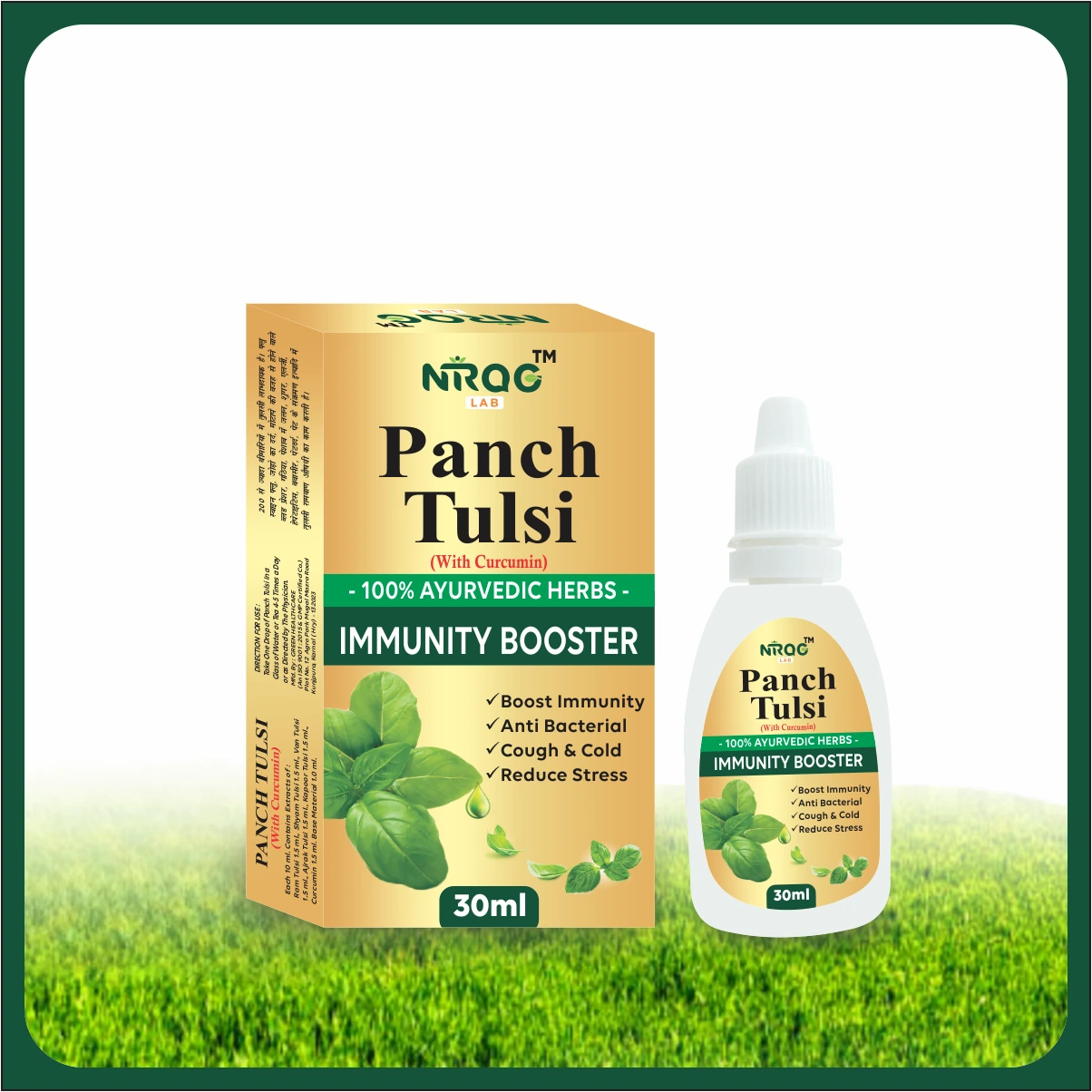 Nirog Lab Panch Tulsi Drop – Powerful Ayurvedic Immunity Booster – Nirog Lab