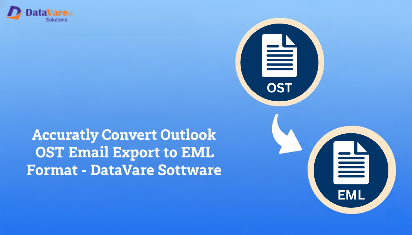 Accuratly Convert Outlook OST Email Export to EML Format – DataVare Software