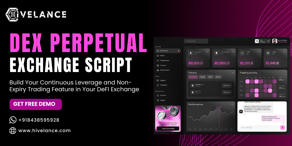 Get Your Decentralized Perpetual Exchange Script with Minimal Cost
