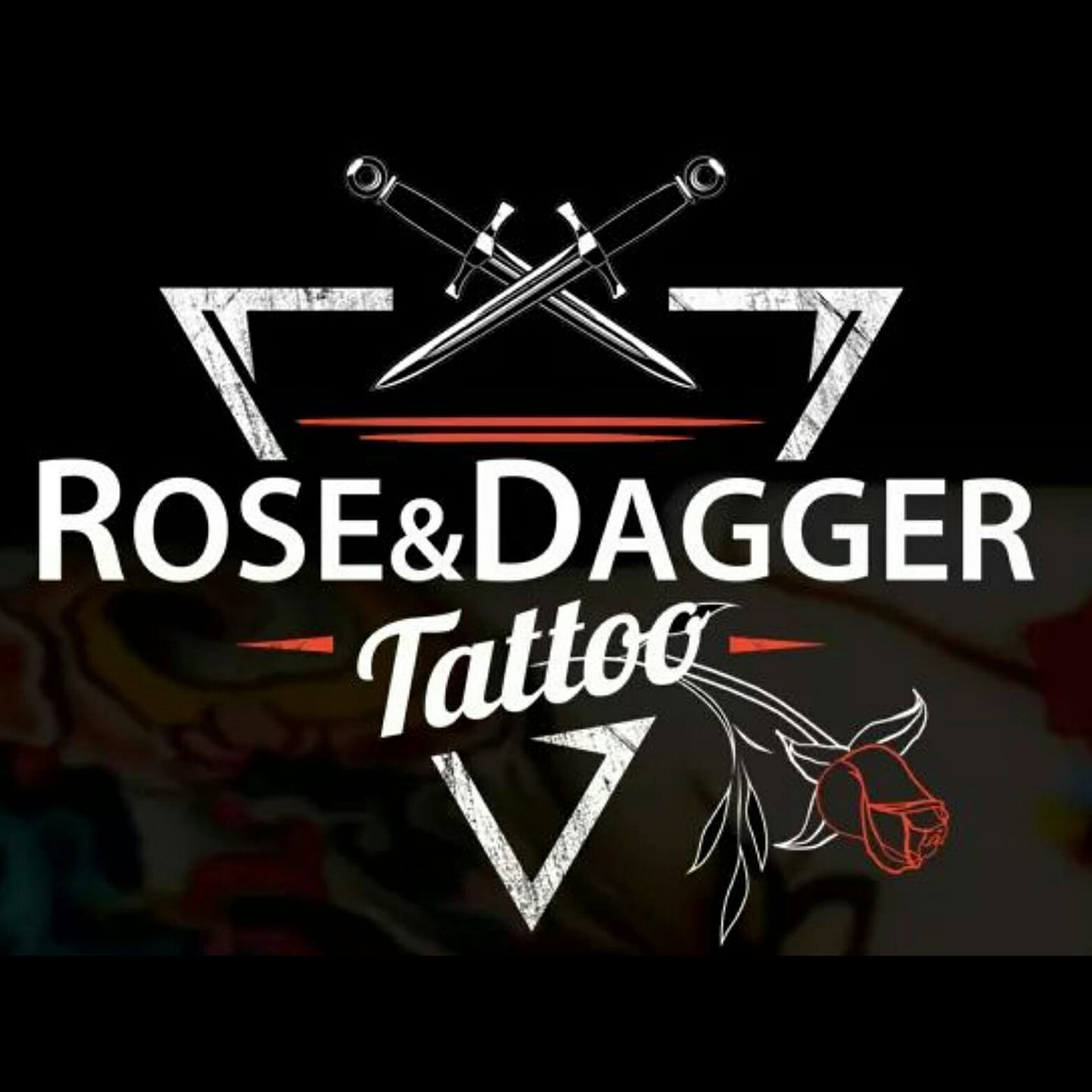 Rose & Dagger Tattoo