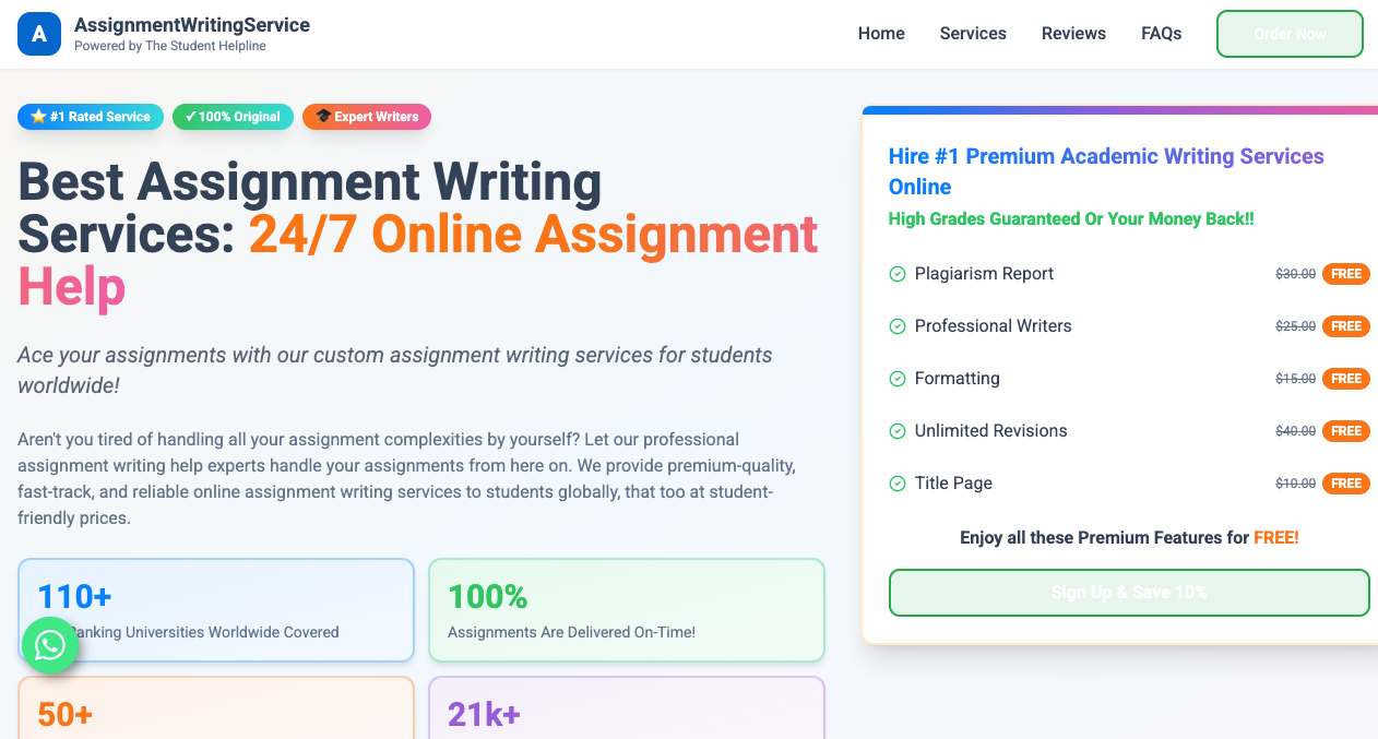 Assignment writing service