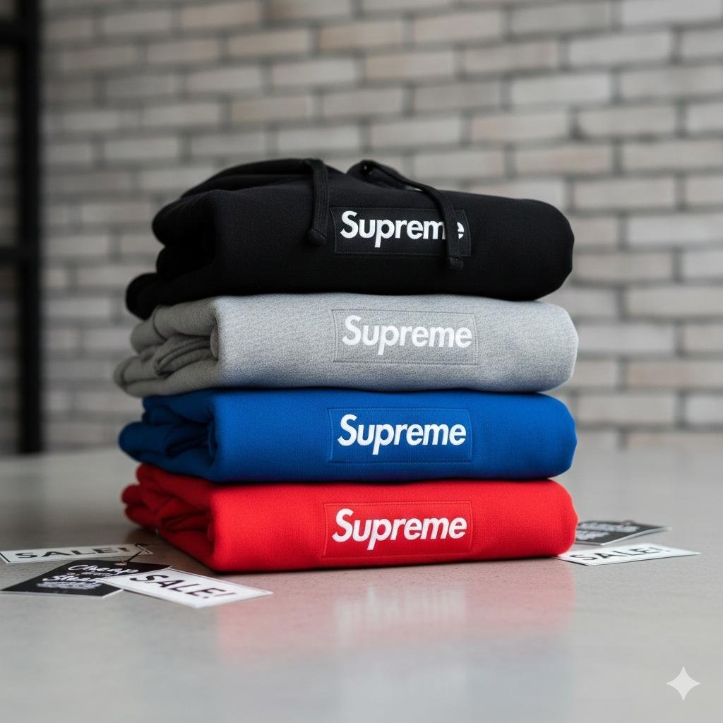 🔥 Purple Supreme Hoodie – Stand Out in Supreme Style 🔥