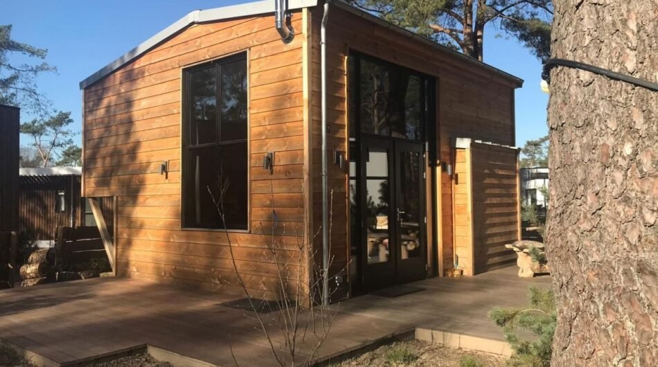 Charmant Tiny House midden in de natuur – Ideaal toevluchtsoord voor 4 personen