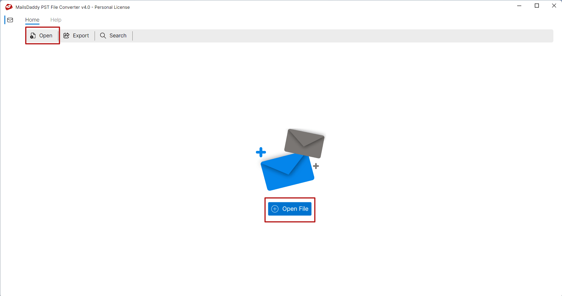 MailsDaddy PST File Converter