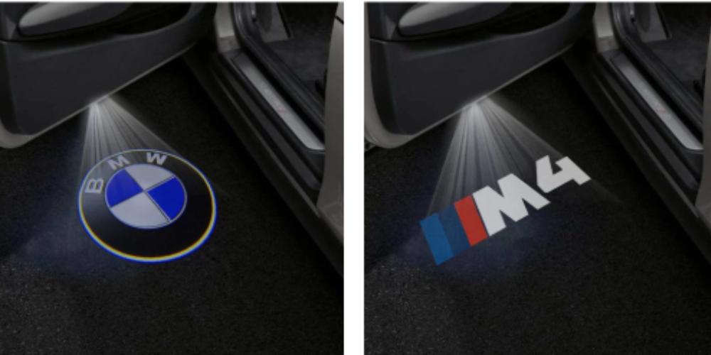 Custom BMW Puddle Lights & Stylish LED Logo Door Lights