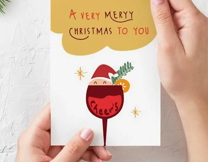 I will design amazing christmas, greeting or holiday card