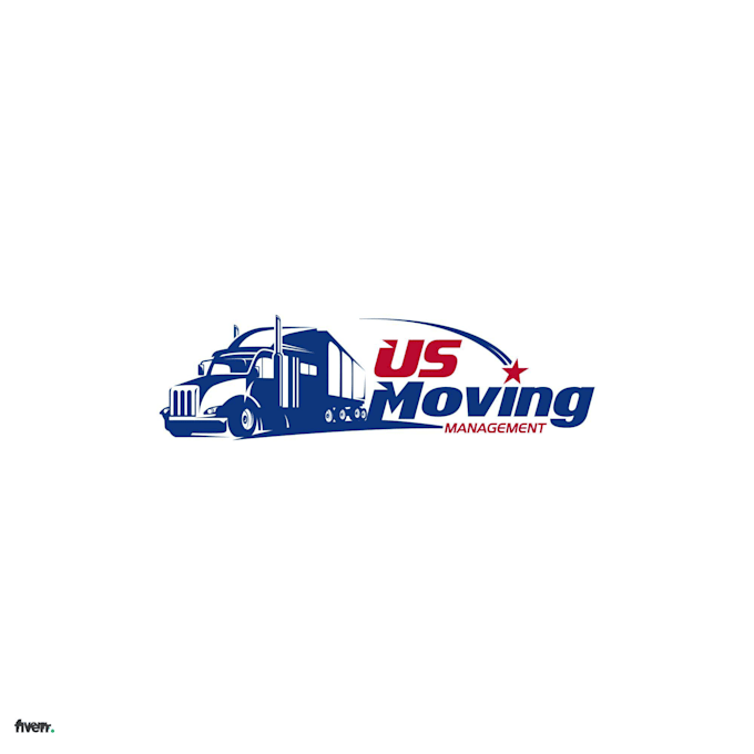 I Will Design a Minimalist Moving, Transport, and Logistics Custom Logo for Your