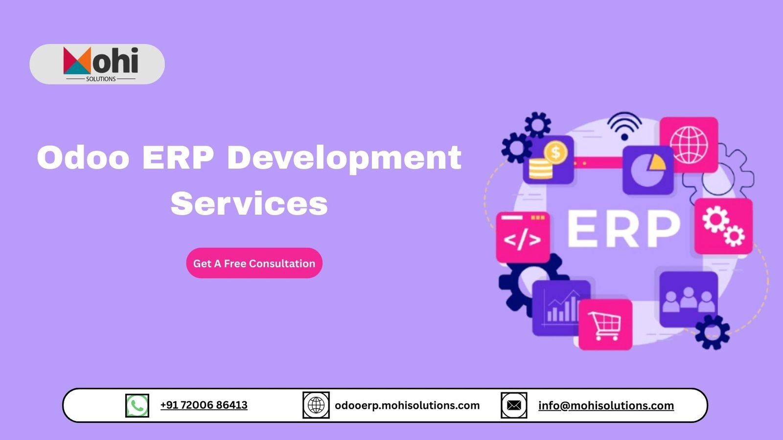 Odoo ERP development services