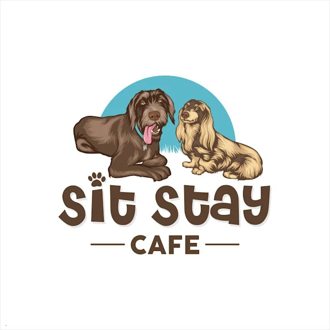 I will make minimalist pets, cat, dog and animal supply logo design