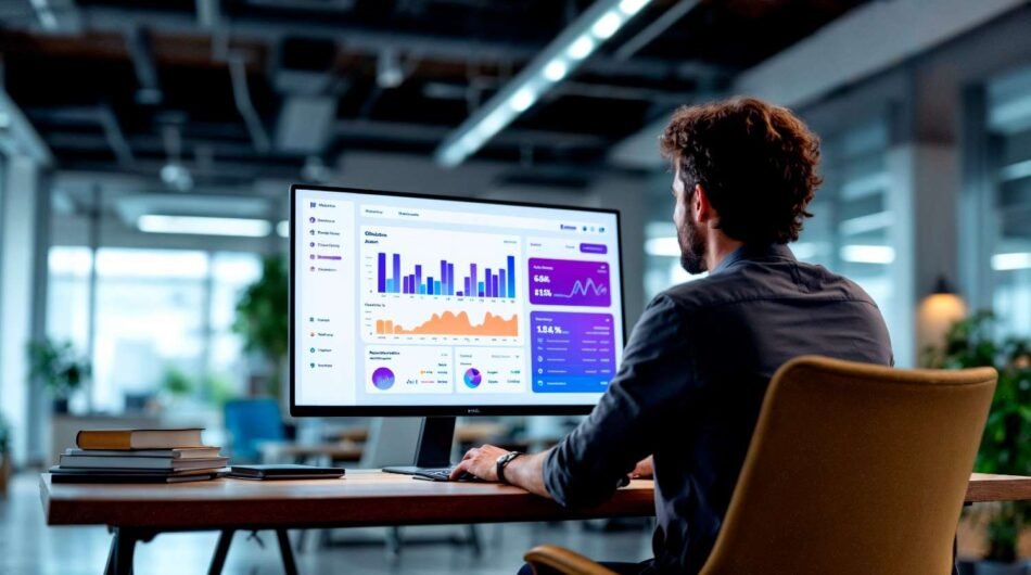 man-is-working-computer-with-graph-screen