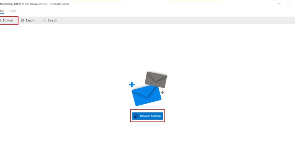 MailsDaddy MBOX to PST Converter