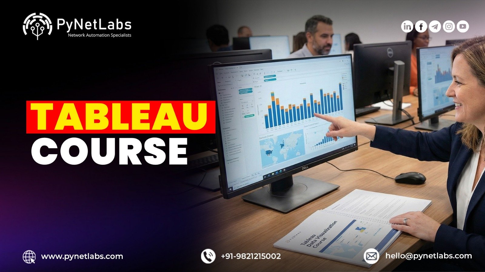 Learn the Art of Data Visualization in a Tableau Course
