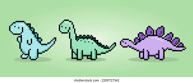 8-bit-pixels-dinosaur-trex-260nw-2209727341