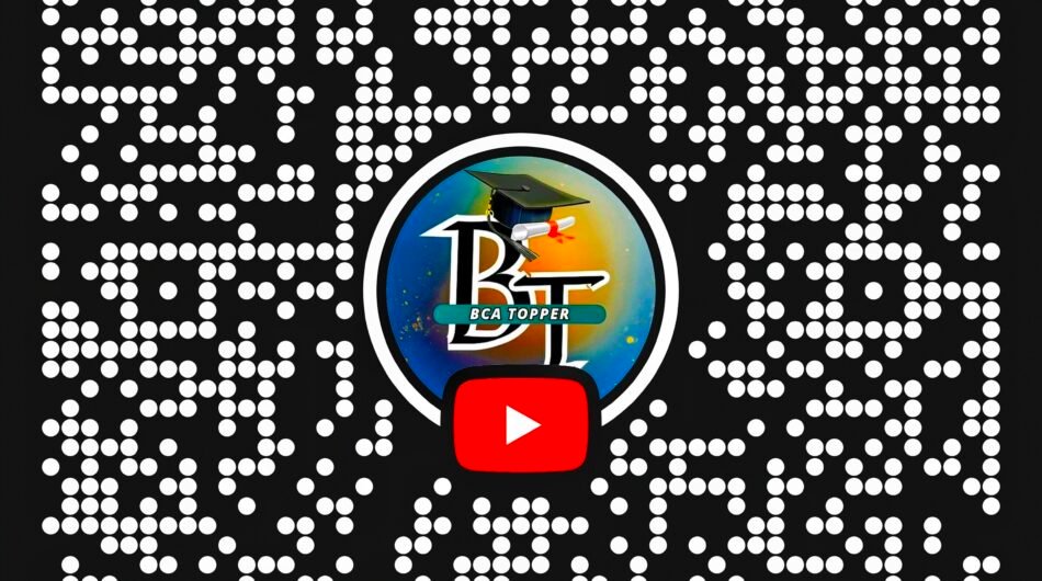 Bca 1st Sem Notes Pdf- BCATopperNotes