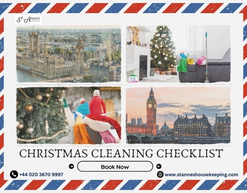 Christmas Cleaning Checklist