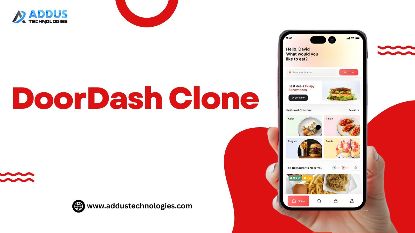 Addus – DoorDash Clone