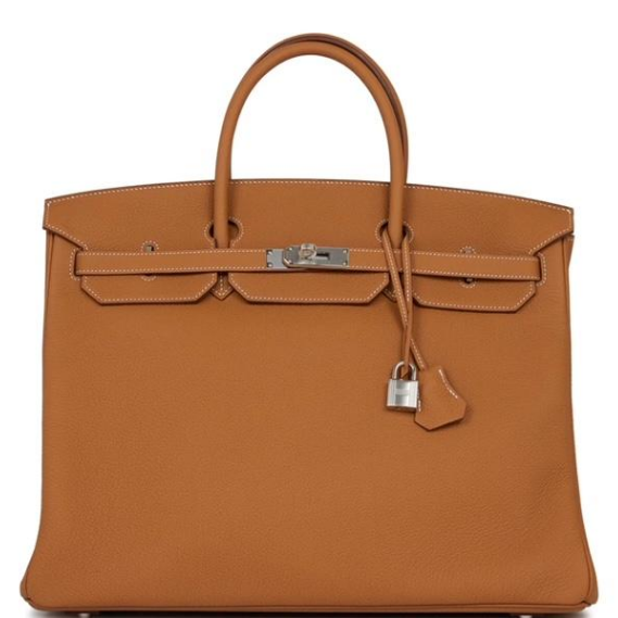HERMES Birkin 40 Gold Togo