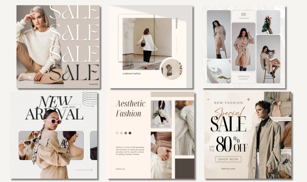 I will do editable canva templates and instagram post design for an attractive f