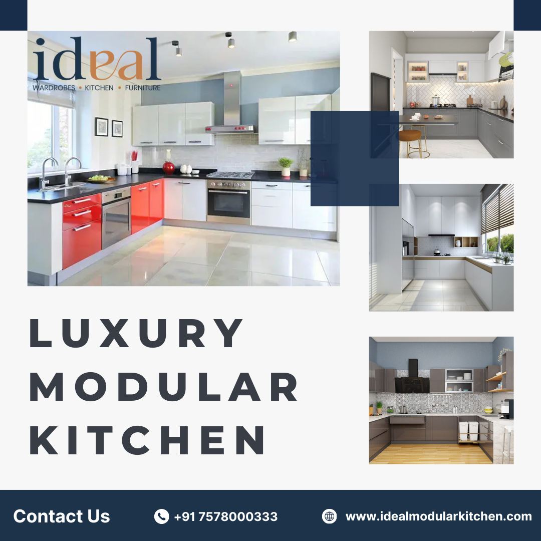 Luxury Modular Kitchen Designs for Modern Homes | Ideal Modular Kitchen