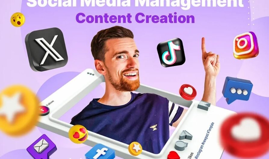 I will be your social media marketing manager and content creator