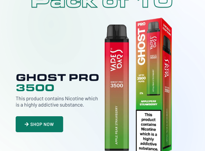 Buy GhostPro Vapes France – Long-Lasting Disposable